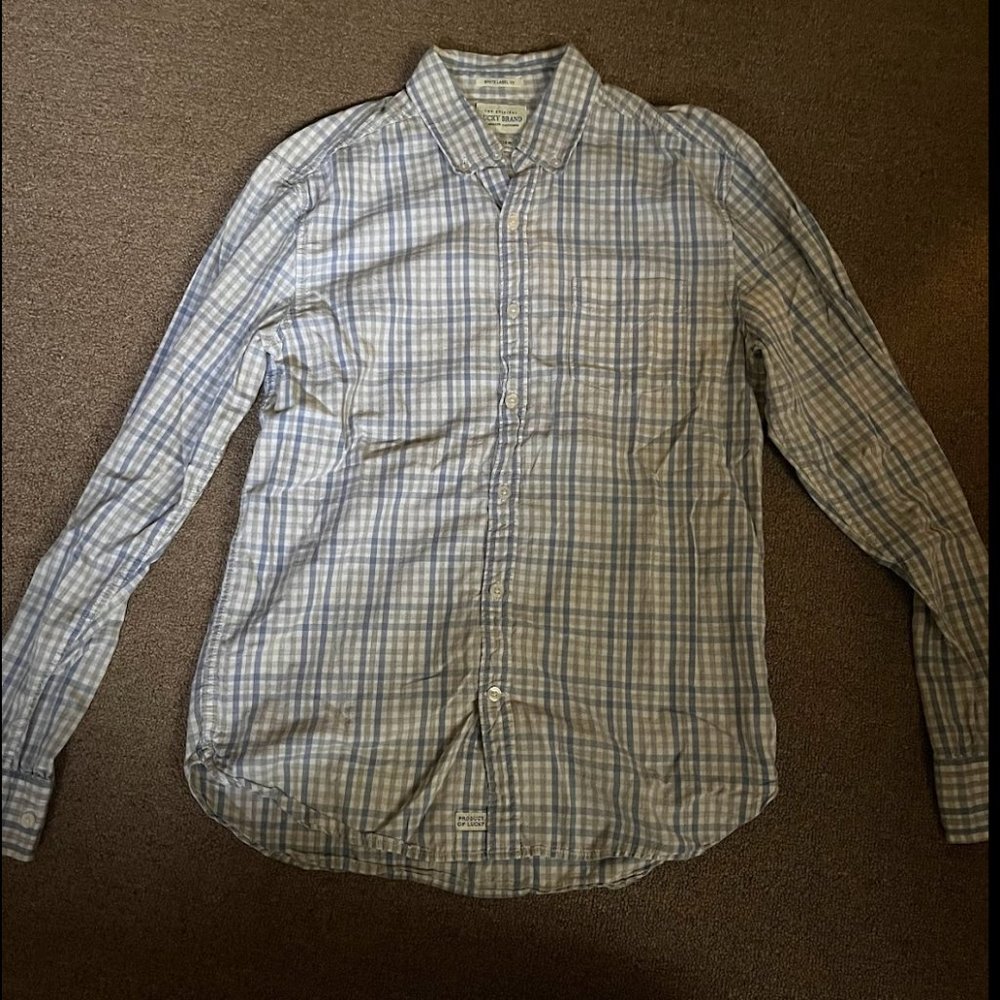 Lucky Brand Long Sleeve Button Down